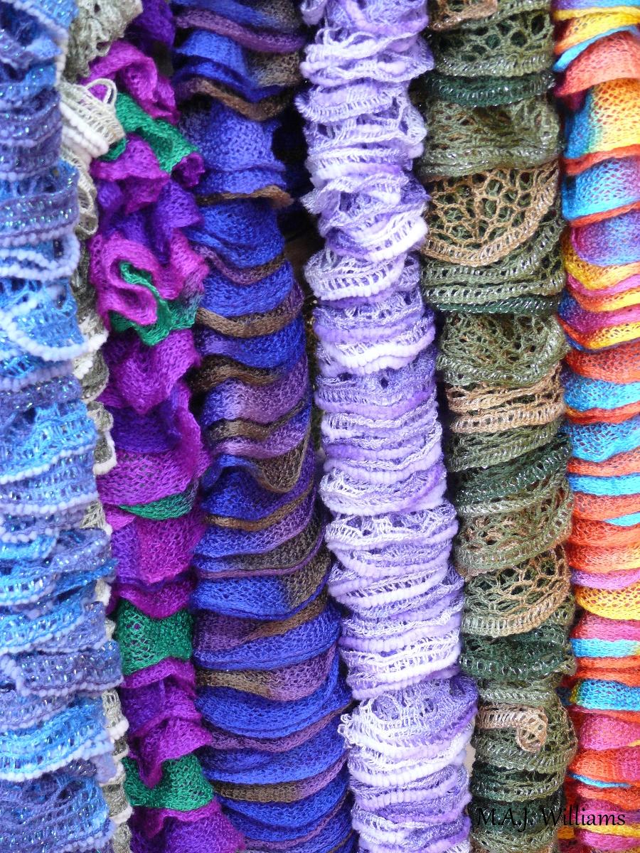 Colorful Handmade Scarves